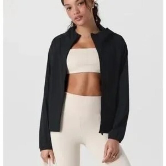 Vuori Women’s Renew Trainer Shell Jacket Black Size Large - Picture 2 of 9